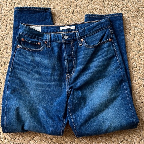 Levi Wedgie jeans - straight fit/high rise size 29 - Picture 1 of 9